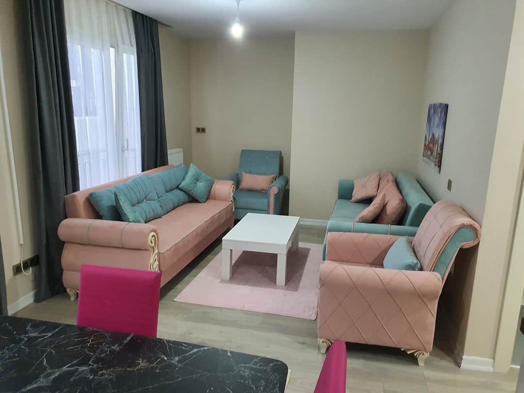 Advertisement 914 Two bedroom apartment and two bathroom salon duplex two floors furnished Lux ​​for rent in Sisli Istanbul